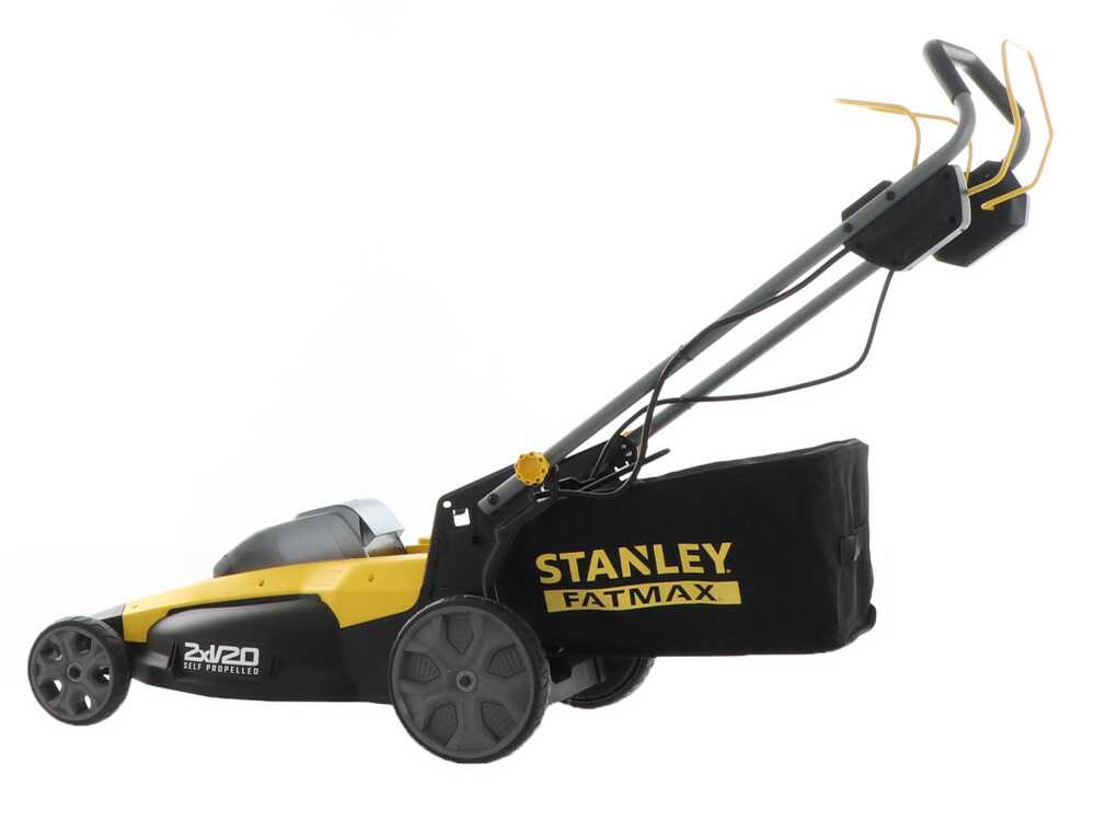 Akku-Rasenmäher Stanley SFMCMWS251M-QW 18V - 2x 4.0 Ah – Bild 2