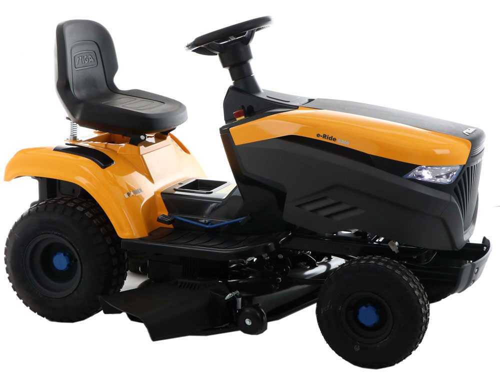 Akku-Rasentraktor Stiga e-Ride S300 - 48V/30Ah Akku-Elektromotor - Mulchschnitt – Bild 4