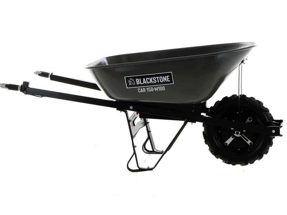 Akku Schubkarre Blackstone CAR 150-M100 - Akkuspannung 24V / 12A – Bild 3