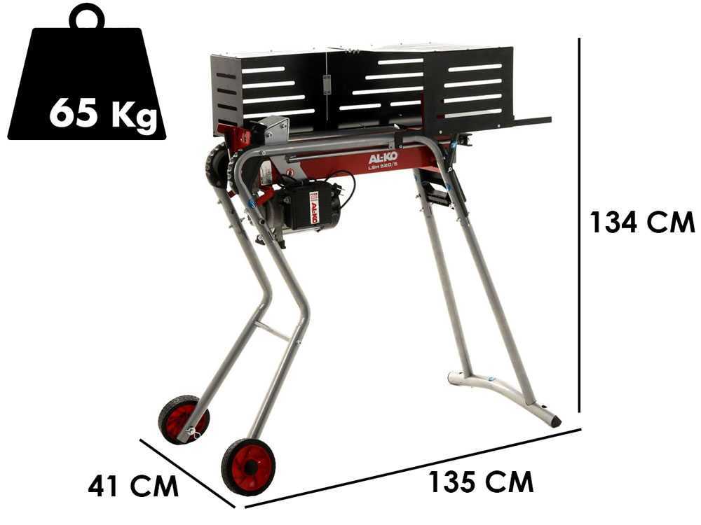 AL-KO LSH 520/5 - Holzspalter liegend mit Elektromotor - Spaltkraft 5 T