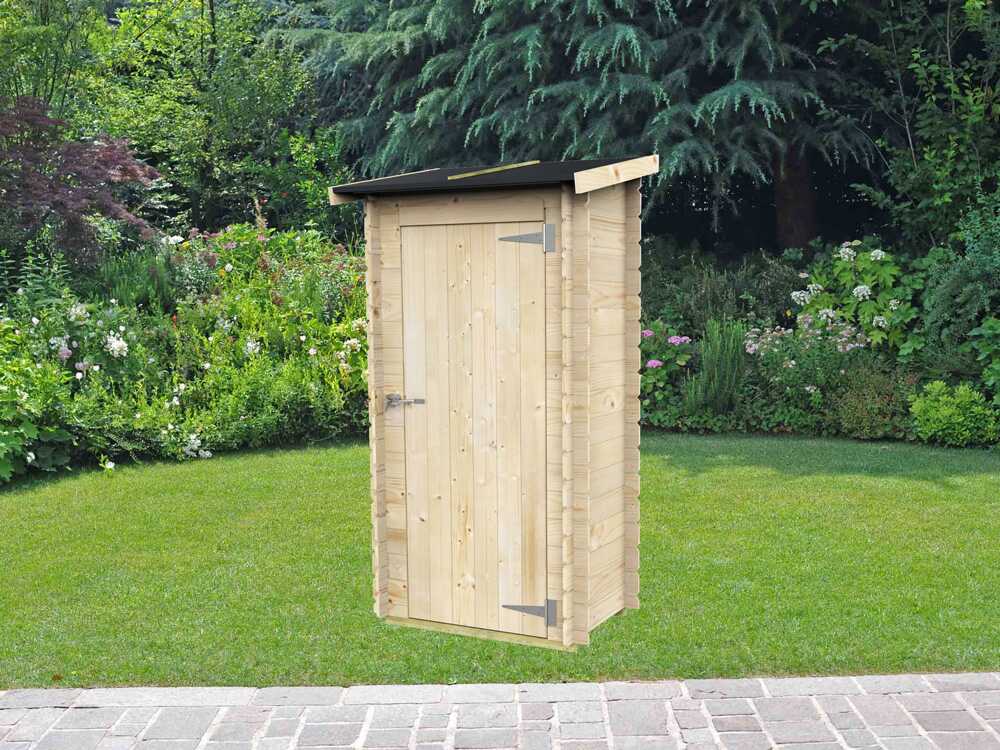 Alce Arturo 94x64 – Holz-Gerätehaus – Mit Pultdach – 94x64x188 cm – Bild 2