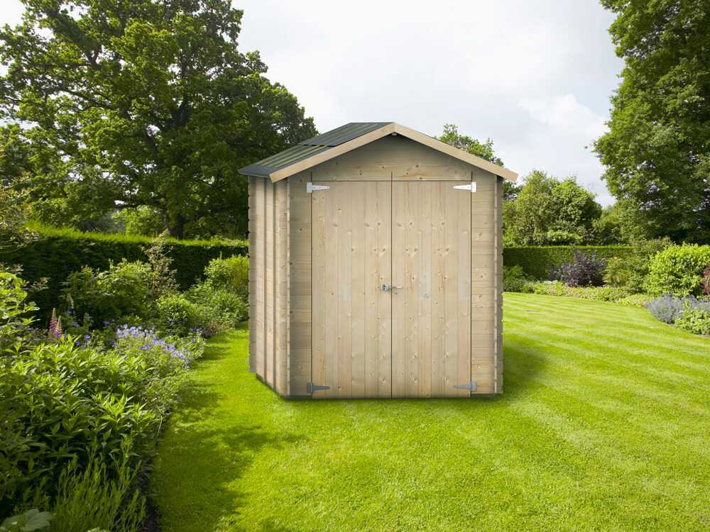 Alce Fiamma 178x273 – Gerätehaus aus Holz – 178x273x226 cm – Bild 3