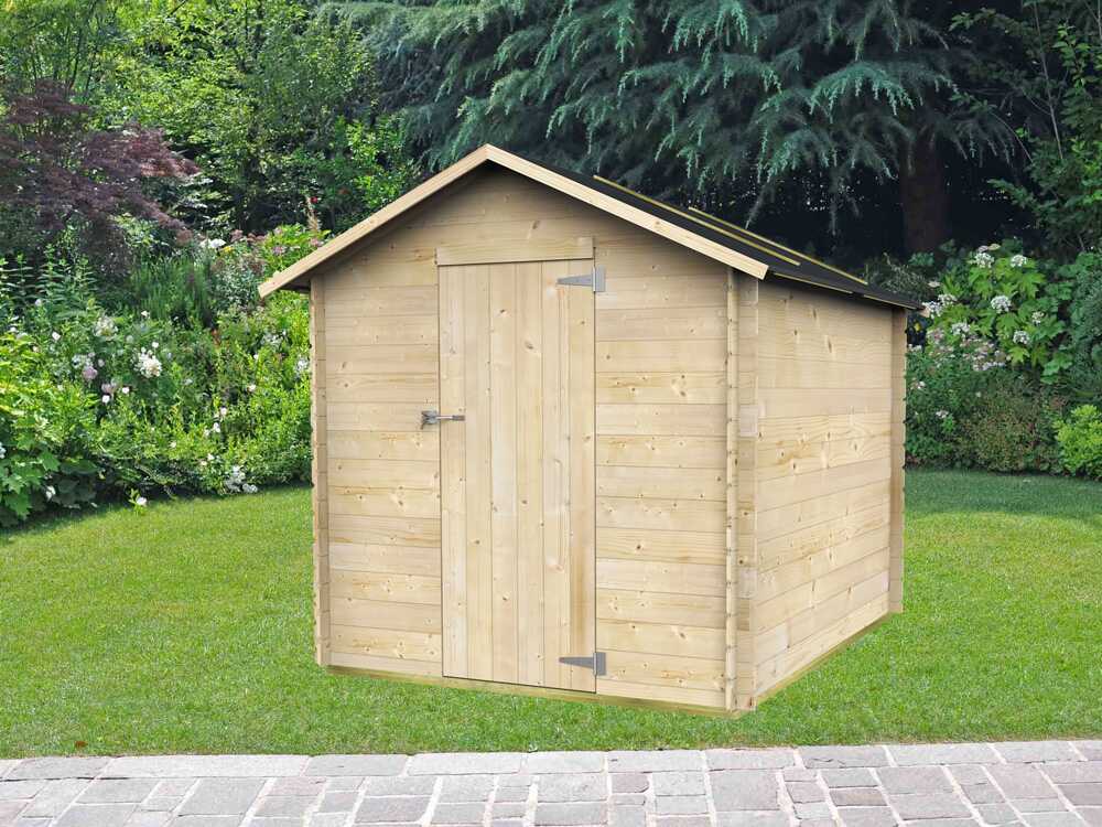 Alce Formia 178×218 – Gerätehaus aus Holz – Satteldach – 178×218×188 cm – Bild 2