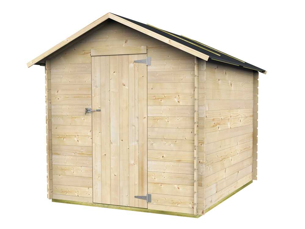 Alce Formia 178×218 – Gerätehaus aus Holz – Satteldach – 178×218×188 cm – Bild 4