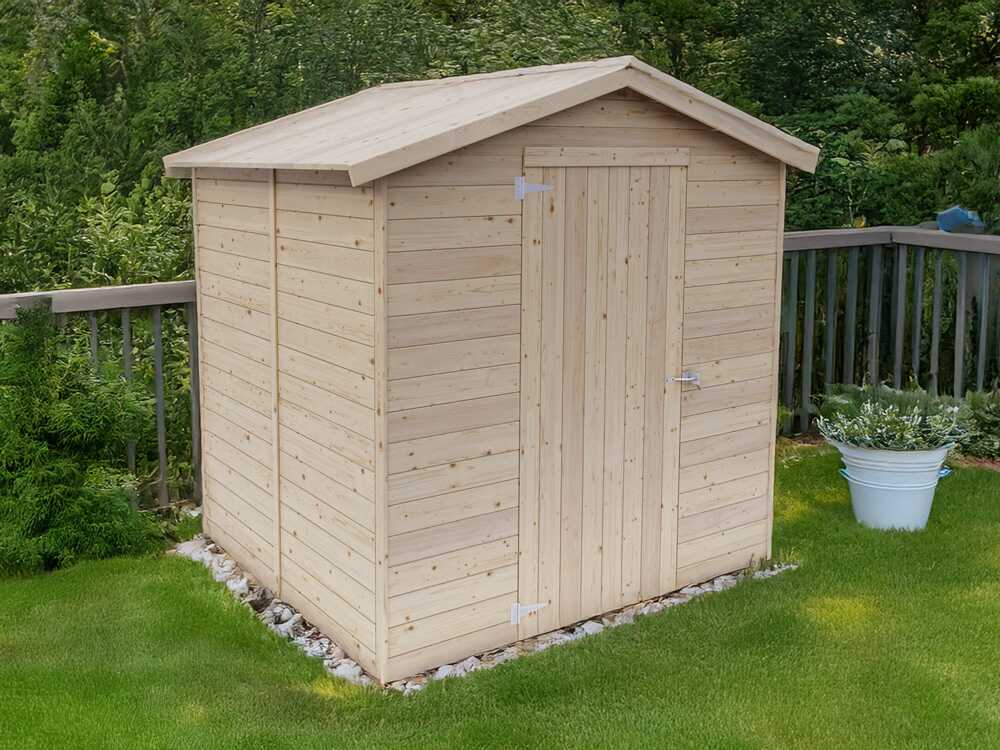 Alce Stefy 200x167 - Holz-Gerätehaus - 200x167x214 cm
