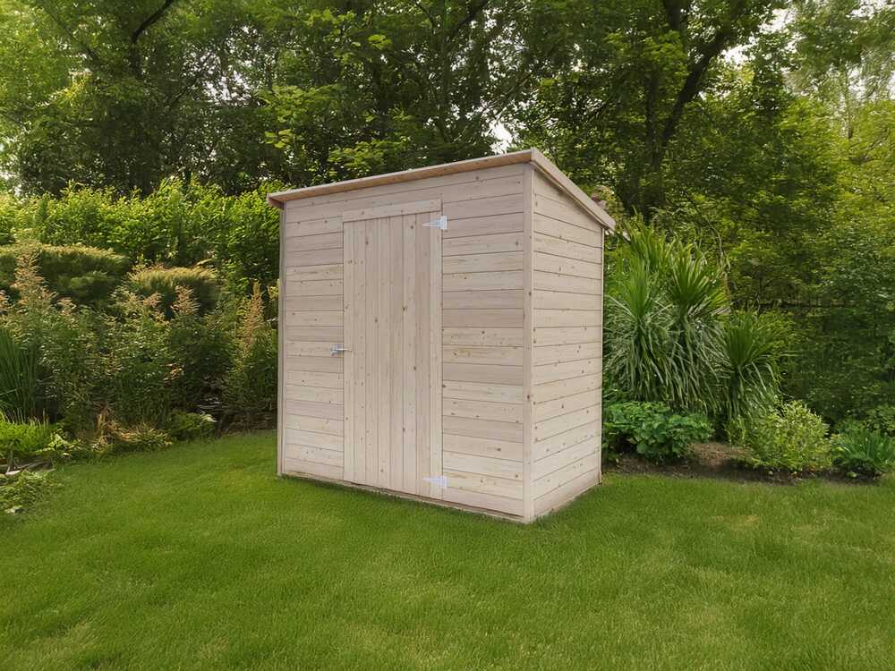 Alce Stefy 207x102 – Gerätehaus aus Holz – 207x102x215 cm – Bild 2