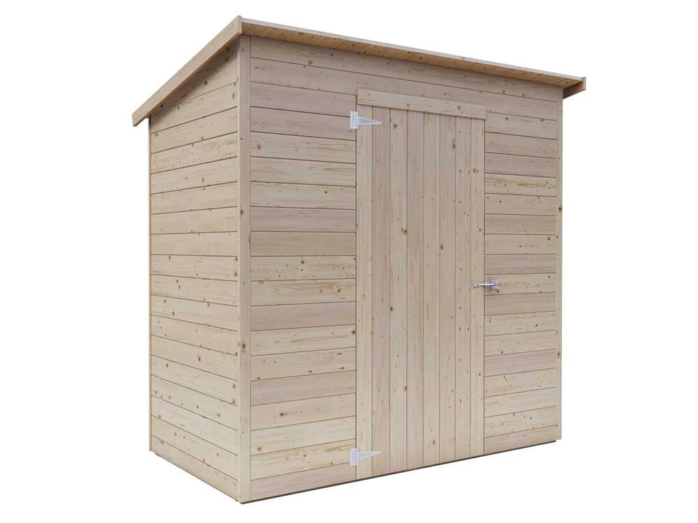 Alce Stefy 207x102 – Gerätehaus aus Holz – 207x102x215 cm – Bild 3