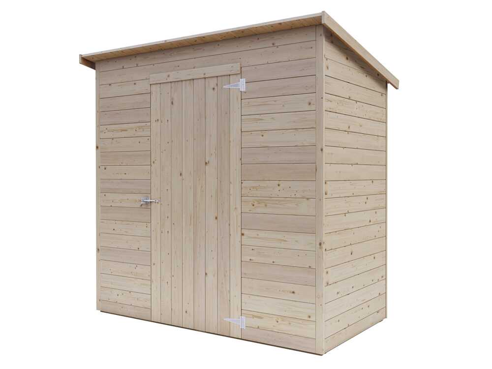 Alce Stefy 207x102 – Gerätehaus aus Holz – 207x102x215 cm – Bild 4
