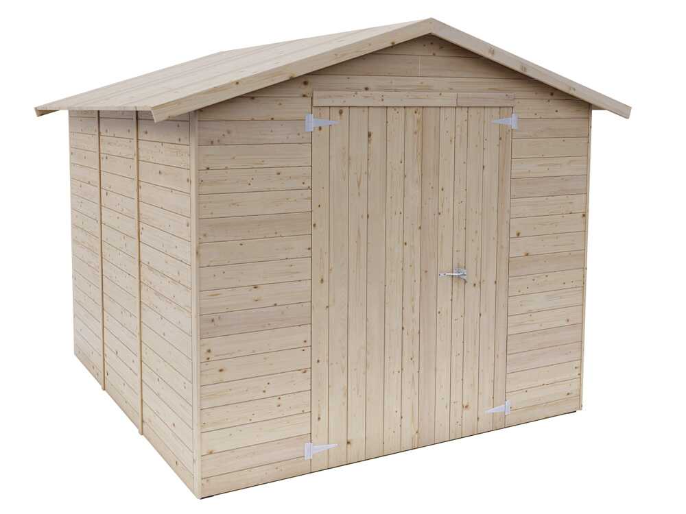 Alce Stefy 238x245 – Gartenhaus aus Holz – 238x245x220 cm – Bild 4