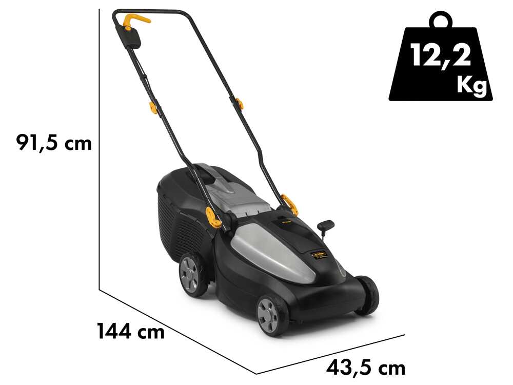Alpina AL 3820 Li Kit - Akku Rasenmäher - 2x20V/4Ah - Schnittbreite 38 cm