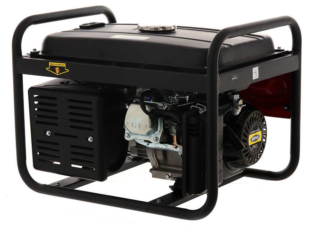 AMA QF2000 - Leiser Benzin-Stromerzeuger mit AVR-Regelung 2.2 kW - Dauerleistung 2 kW - 230V – Bild 4