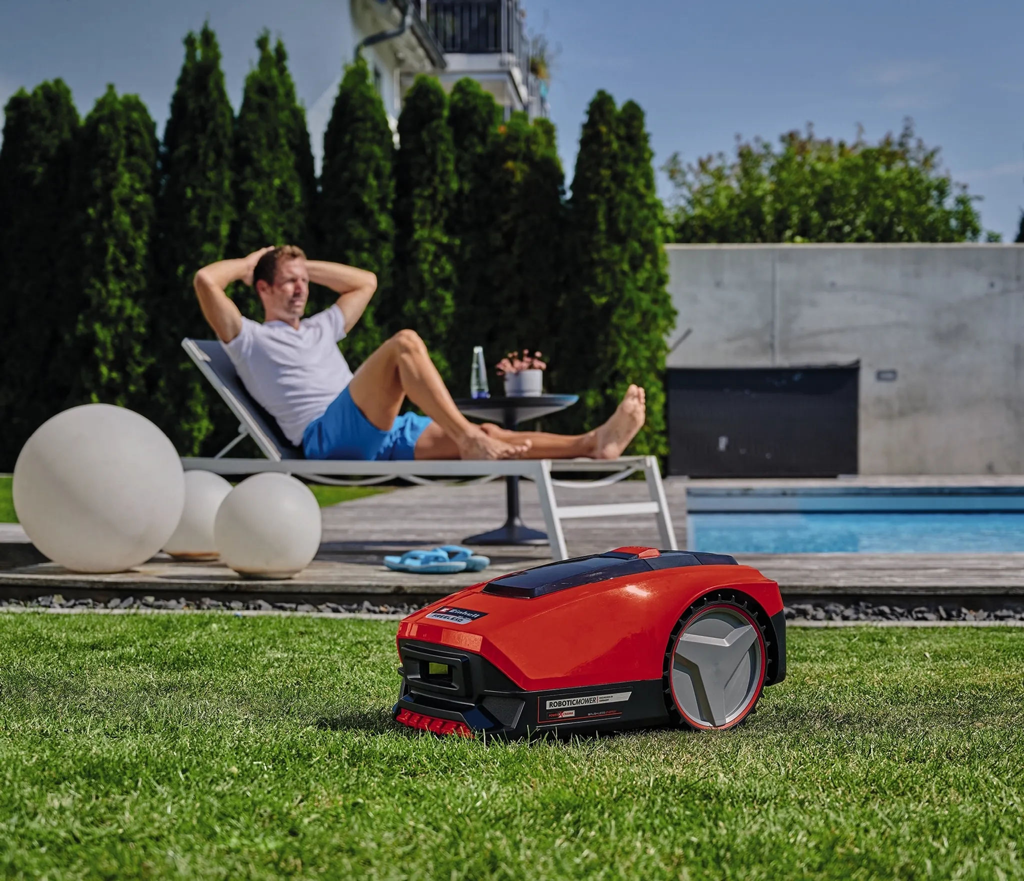 Einhell Power X-Change Mähroboter FREELEXO 300 Solo – Bild 8