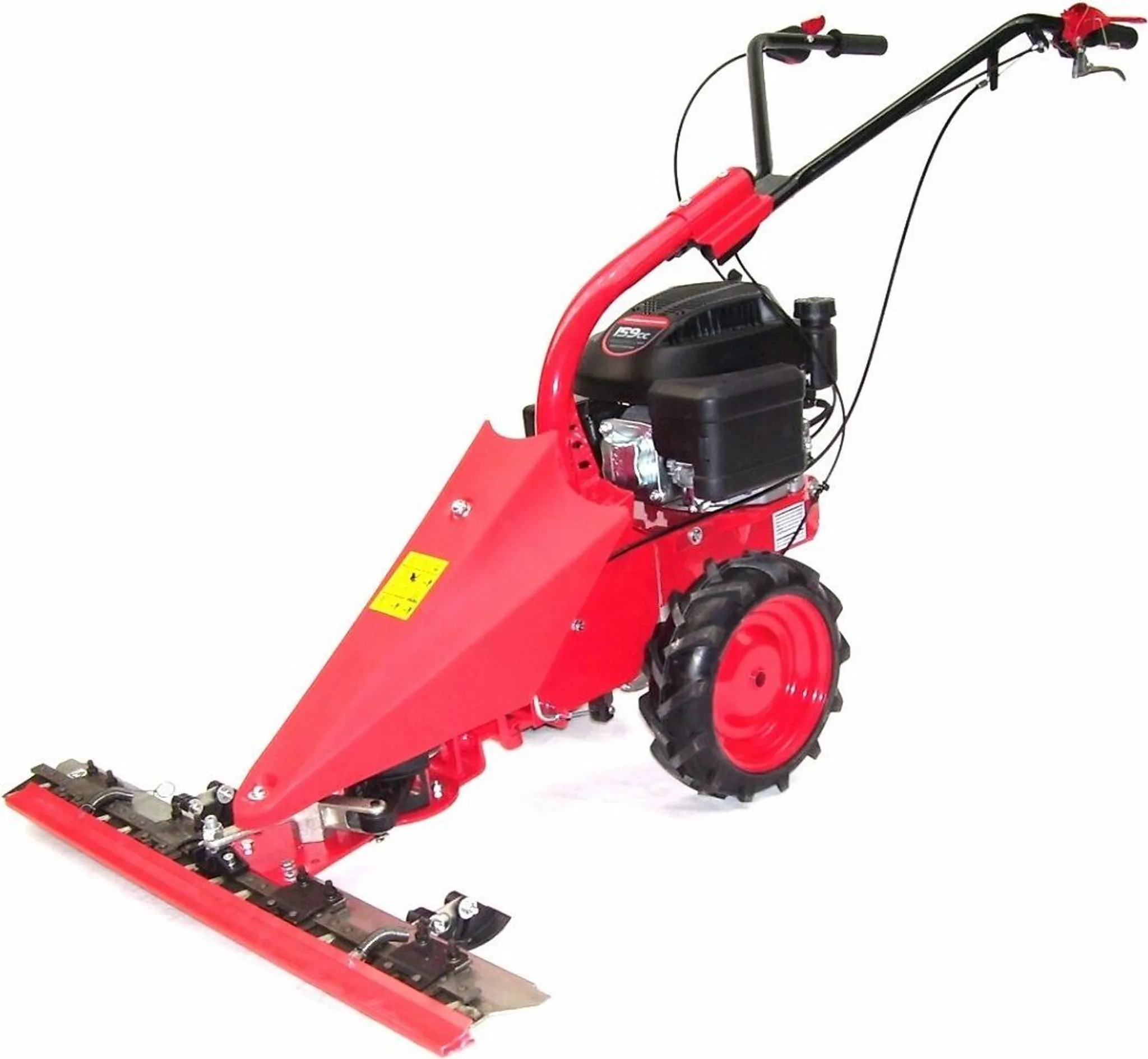 BALKENMÄHER 870mm MOTORMÄHER 55592 RASENMÄHER EINACHSER BENZIN Hochgrasmäher – Bild 8