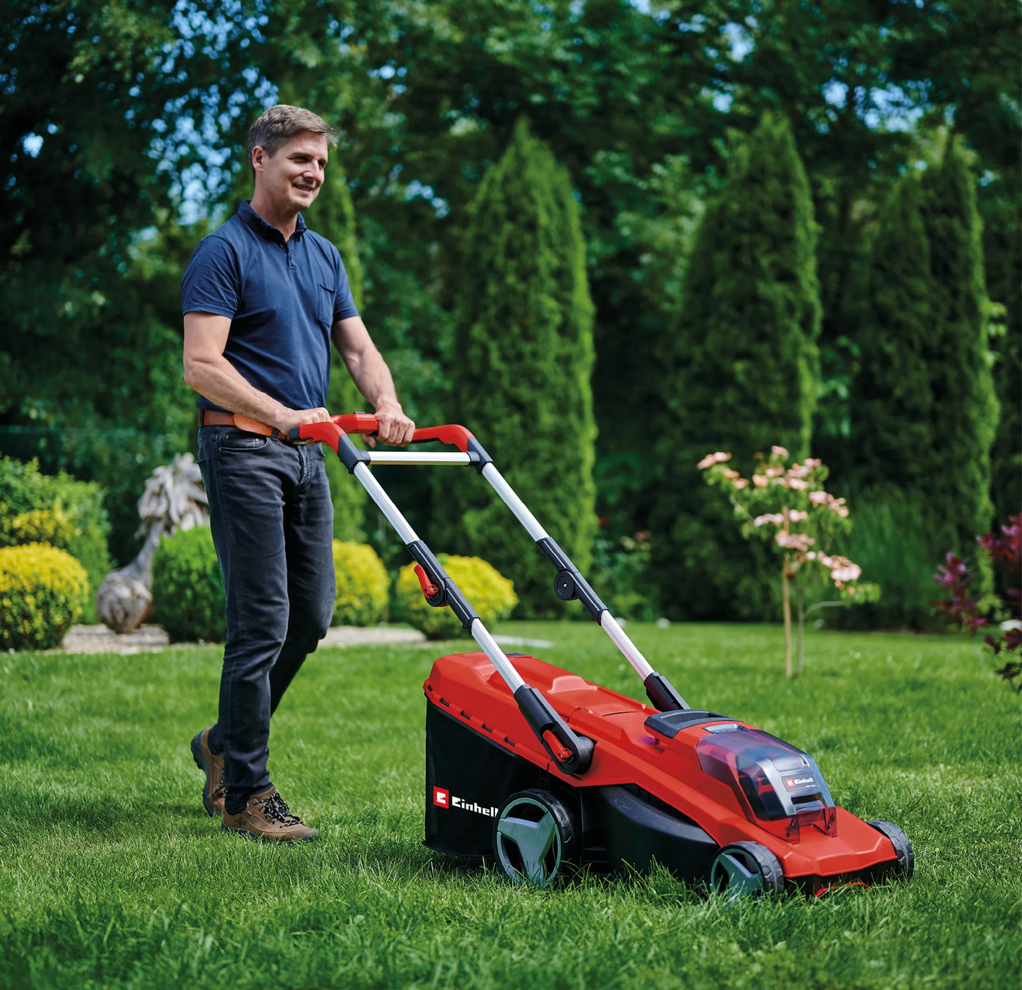 Einhell Power X-Change Akku-Rasenmäher GP-CM 36/41 Li - Solo – Bild 3