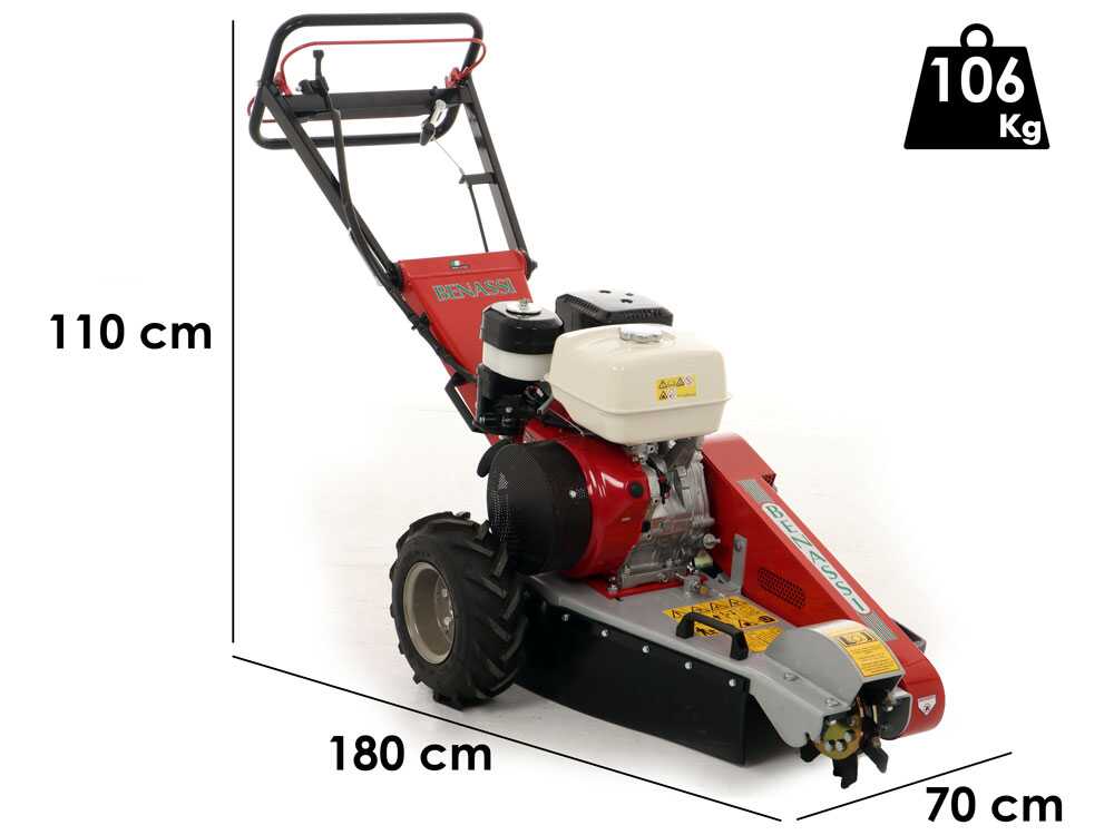 Benassi FR280 - Baumstumpffräse - Honda-Motor GX390 - Schneidegerät mit 12 Hämmern