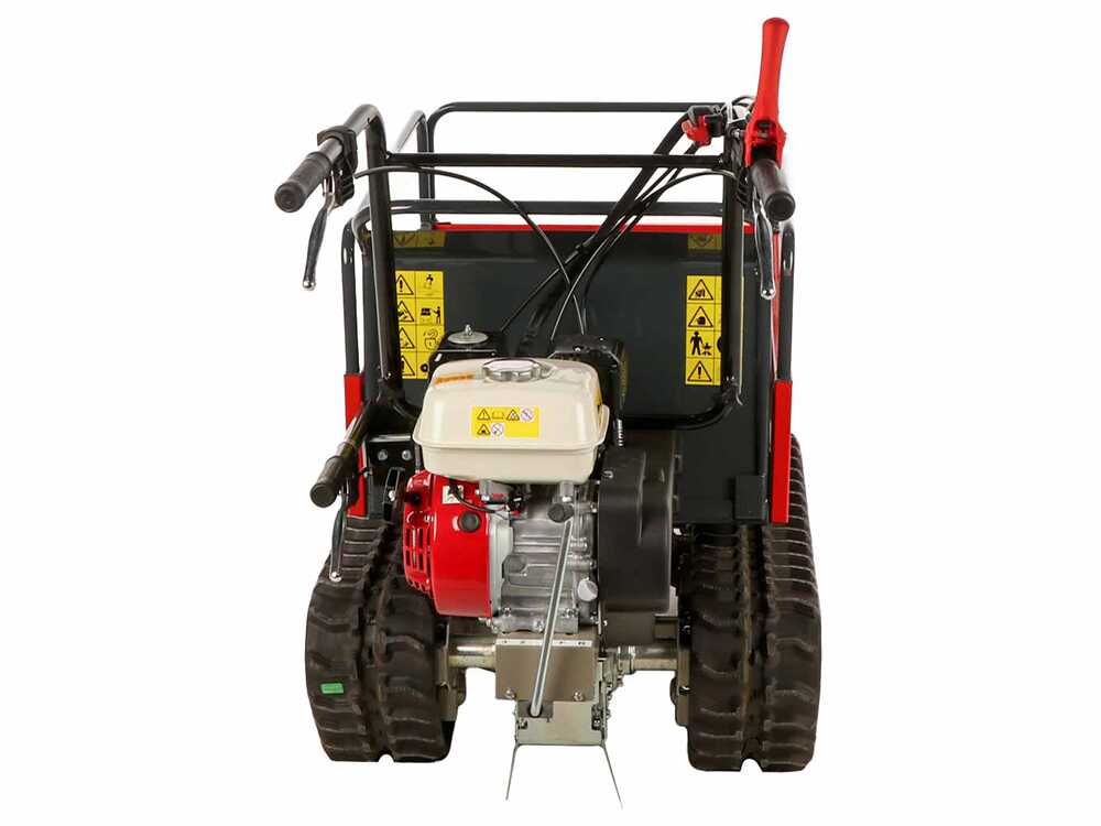 Benassi M503 – Raupen-Motorschubkarre mit erweiterbarer Mulde – Tragfähigkeit 550 kg – Bild 4