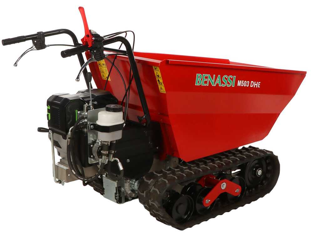 Benassi M503E DH - Akku-Raupendumper mit EGO-Motor - 56V 12Ah - mit hydraulischem Kippsystem – Bild 3