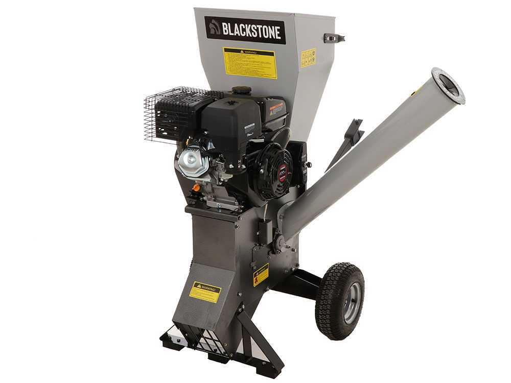Benzin Häcksler BlackStone CSB150E-L- Häcksler mit Verbrennungsmotor - Loncin Benzinmotor 15 PS - Elektrostarter – Bild 3