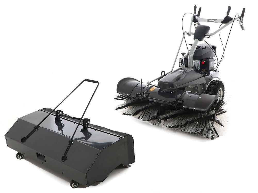 Benzin Kehrmaschine Blackstone GS100V-C - Arbeitsbreite 100 cm - mit Fangkorb – Bild 2