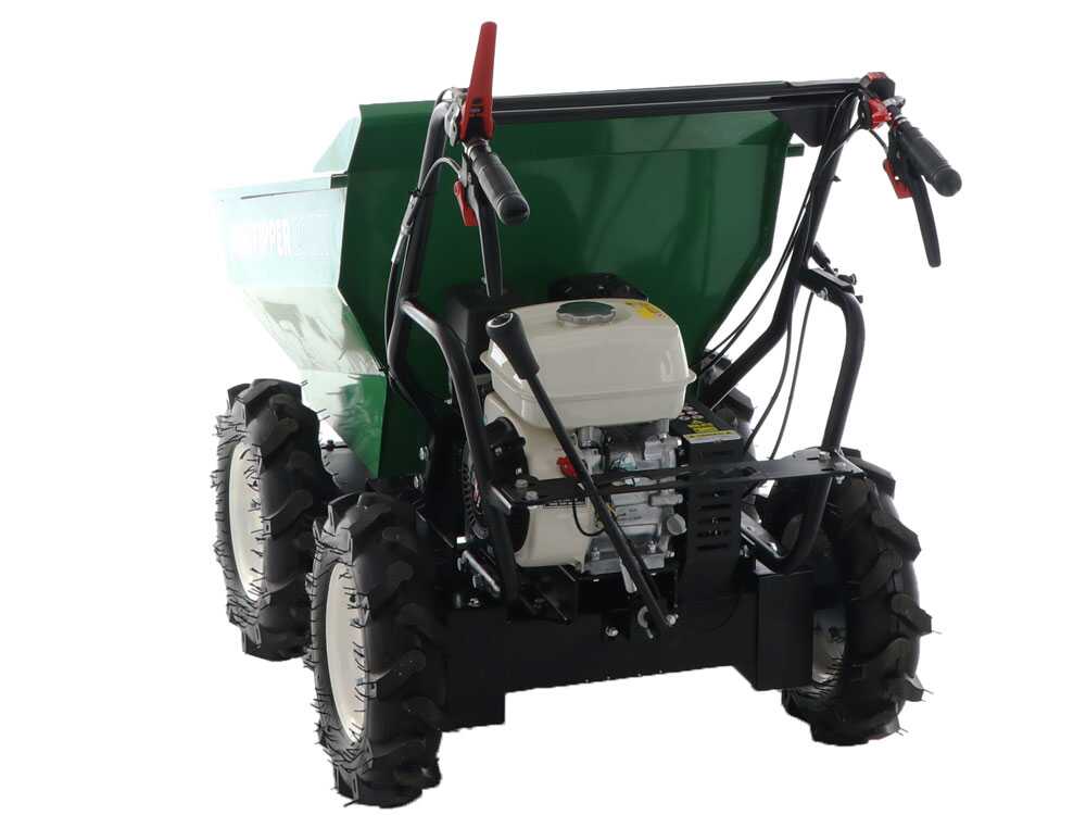 Benzin-Motorschubkarre 4x4 GreenBay MiniTipper 300 H - Hondamotor GP160 – Bild 3
