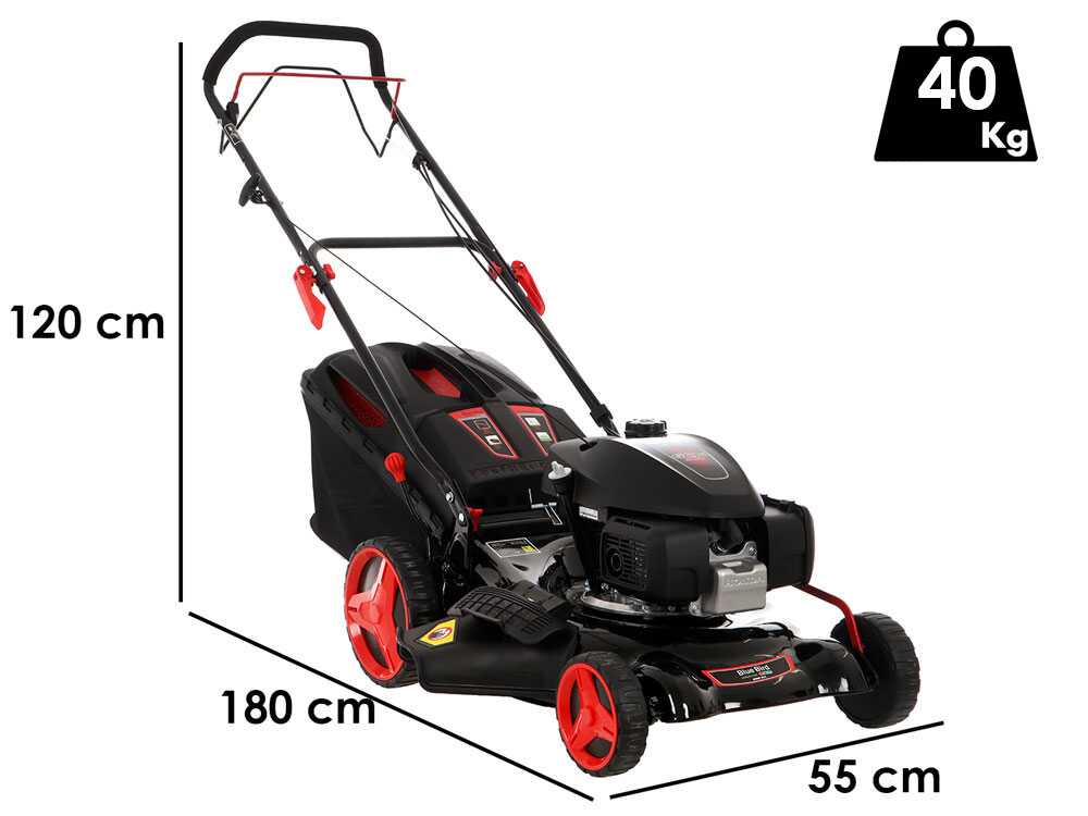 Benzin-Rasenmäher mit Radantrieb Blue Bird Sprint H51 T - Honda GCVx 200 - 51 cm Messer