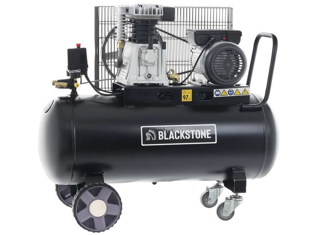 BlackStone B-LBC 100-30 - Elektrischer Luftkompressor - Motor 3 HP - 100 lt - mit Riemenantrieb – Bild 4