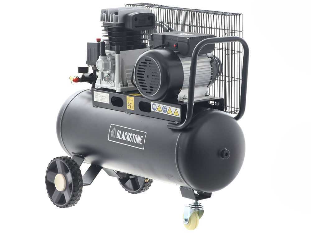 BlackStone B-LBC 50-20 - Elektrischer Luftkompressor - Motor 2 PS - 50 Liter - Mit Riemenantrieb – Bild 4