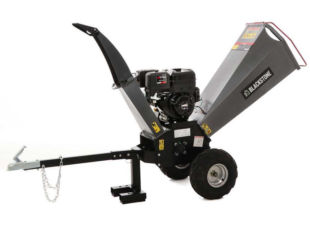 BlackStone BC 1500 BSE - Profi Benzin Häcksler - Motor B&S XR2100 mit 13.5 PS