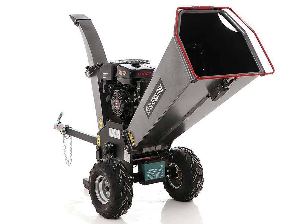 BlackStone BC 1500 LE - Profi Häcksler - 15 PS Loncin Benzinmotor – Bild 4