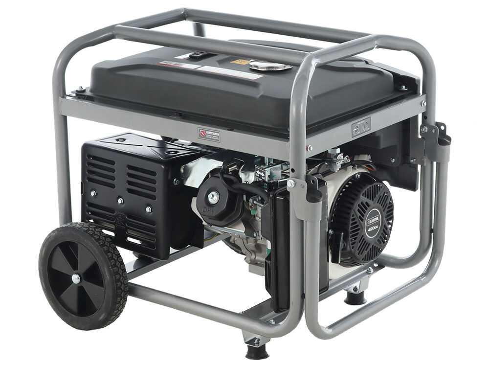 Blackstone BG 9050 - Benzin-Stromerzeuger mit Rädern und AVR-Regelung 6.6 kW - Dauerleistung 6 kW Full-Power – Bild 3