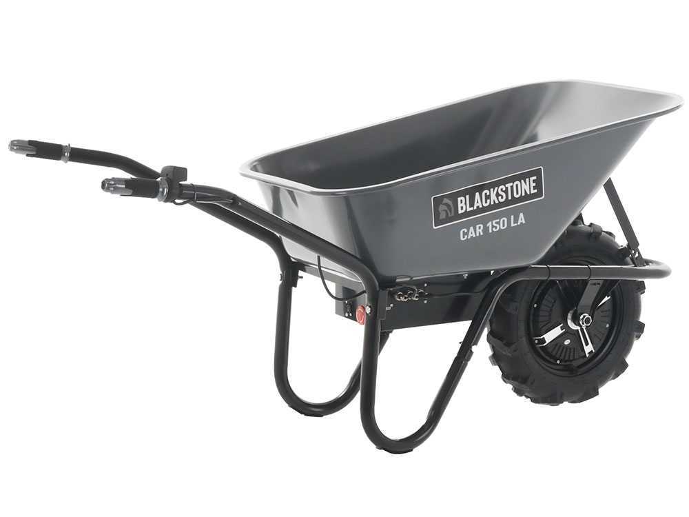 BlackStone CAR 150-M80 - Akku-Schubkarre - 24V/12Ah Akku – Bild 3