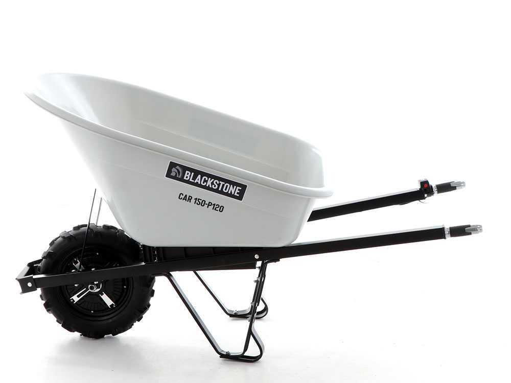 BlackStone CAR 150-P120 - Akku-Schubkarre - Akku 24V/12Ah – Bild 2