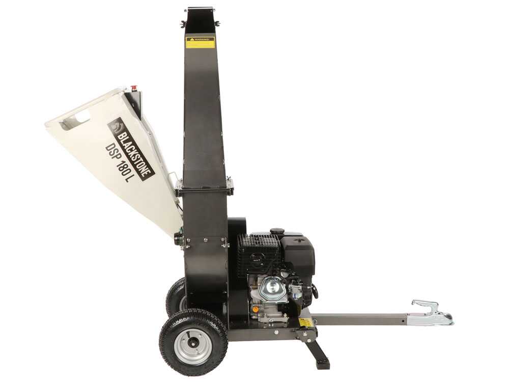 BlackStone DSP 180 L - Benzin Häcksler mit Loncin Benzinmotor 420ccm – Bild 4