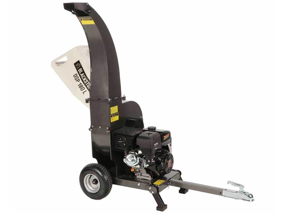 BlackStone DSP 180 L - Benzin Häcksler mit Loncin Benzinmotor 420ccm – Bild 3