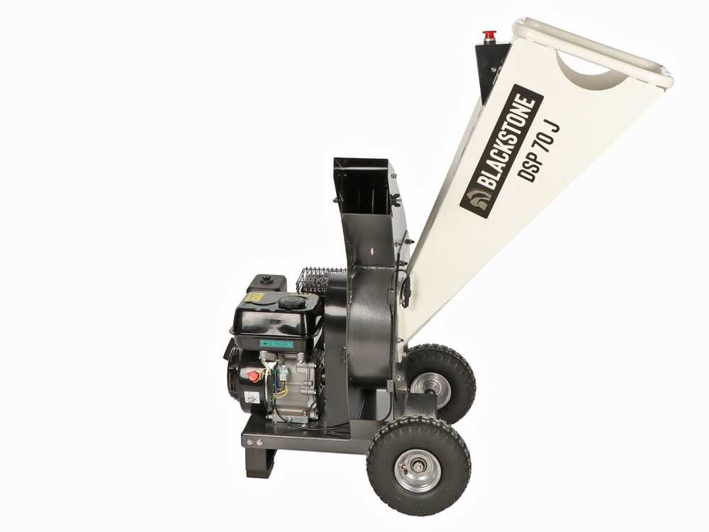 BlackStone DSP 70 J - Häcksler mit Verbrennungsmotor - 212-cm³-Benzinmotor – Bild 4