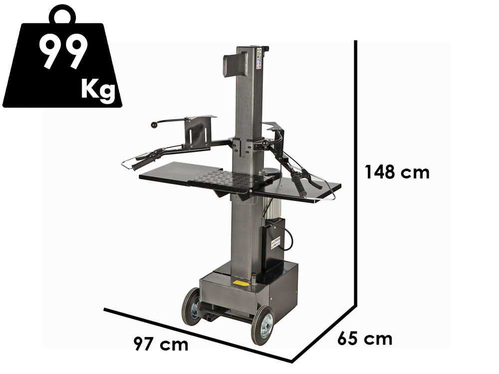 Blackstone EVL 8-55 -  Elektrischer Holzspalter - Senkrecht