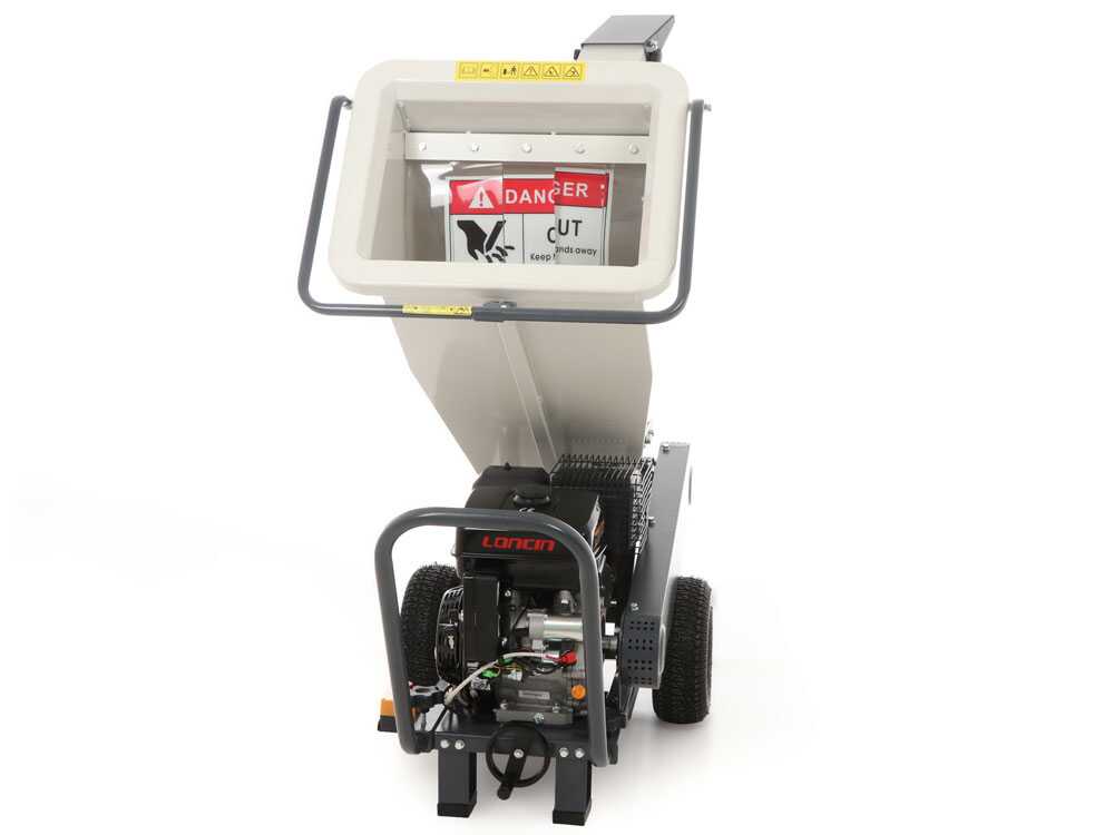 BlackStone GBD-1500 LE - Profi Benzin Häcksler , Motor Loncin 15 PS – Bild 3