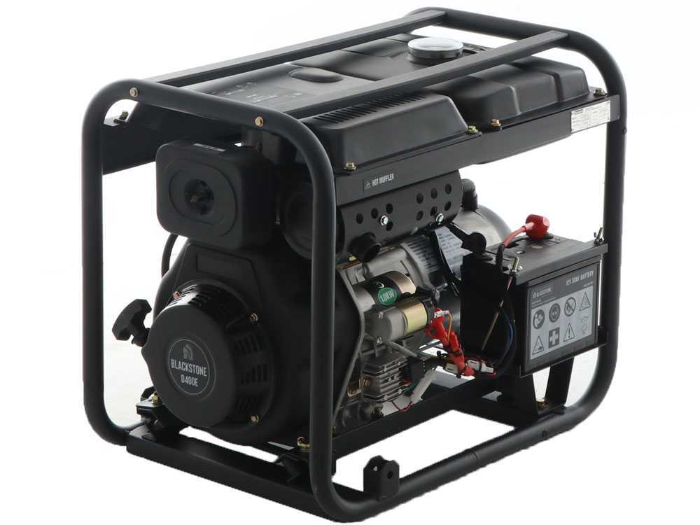 Blackstone OFB 6000 D-ES - Diesel-Stromerzeuger mit AVR-Regelung 5.3 kW - Dauerleistung 5 kW - 230V – Bild 3