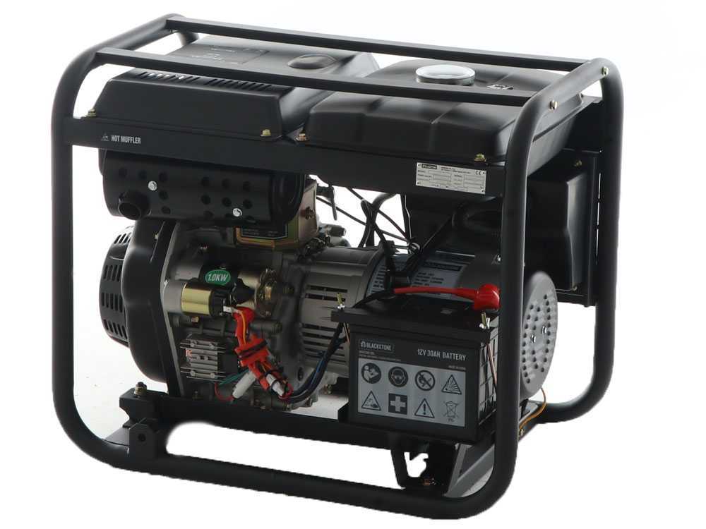 Blackstone OFB 6000 D-ES - Diesel-Stromerzeuger mit AVR-Regelung 5.3 kW - Dauerleistung 5 kW - 230V – Bild 4