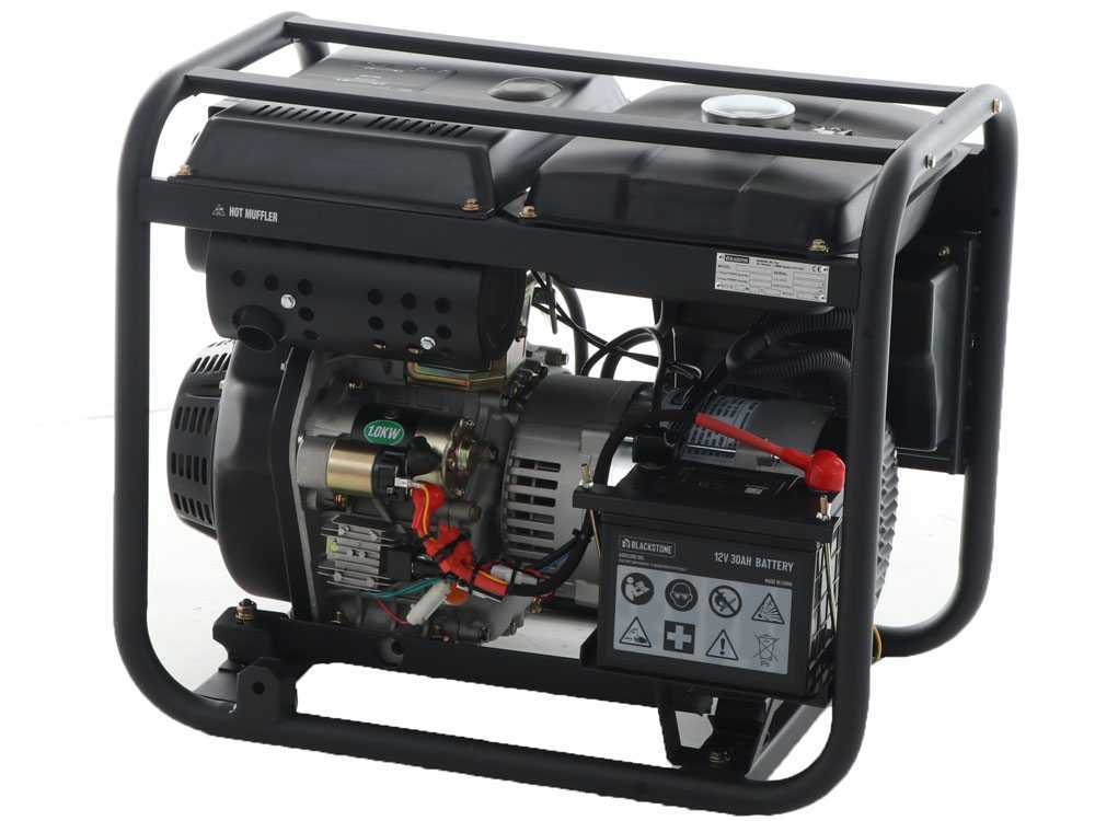 Blackstone OFB 8500-3 D-ES FP - Diesel-Stromerzeuger mit AVR-Regelung 6.4 kW - Dauerleistung 5.6 kW Full-Power – Bild 3