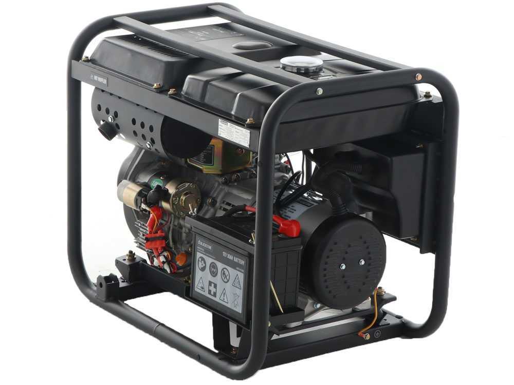 Blackstone OFB 8500 D-ES - Diesel-Stromerzeuger mit AVR-Regelung 6.3 kW - Dauerleistung 6.0 kW - 230V – Bild 3