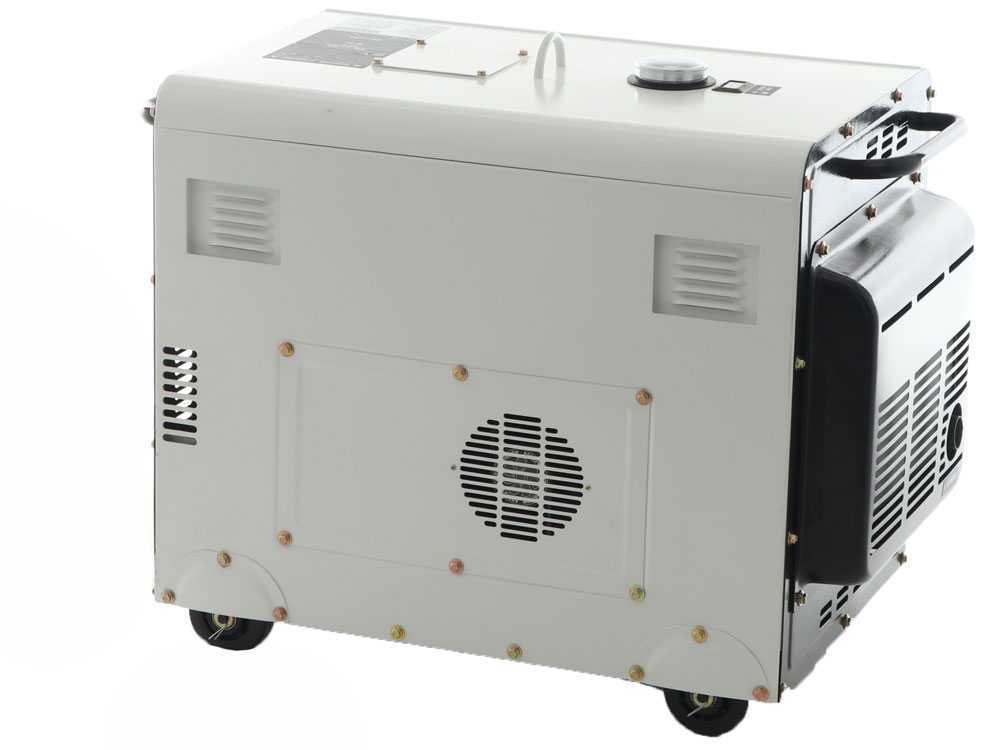 Blackstone SGB 8500-3 D-ES - Leiser Diesel-Stromerzeuger mit AVR-Regelung 6.3 kW - Dauerleistung 6 kW - 400V – Bild 4
