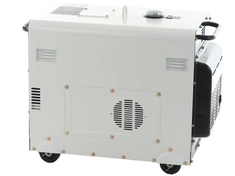Blackstone SGB 8500 D-ES - Leiser Diesel-Stromerzeuger mit AVR-Regelung 6.3 kW - Dauerleistung 6 kW - 230V – Bild 4