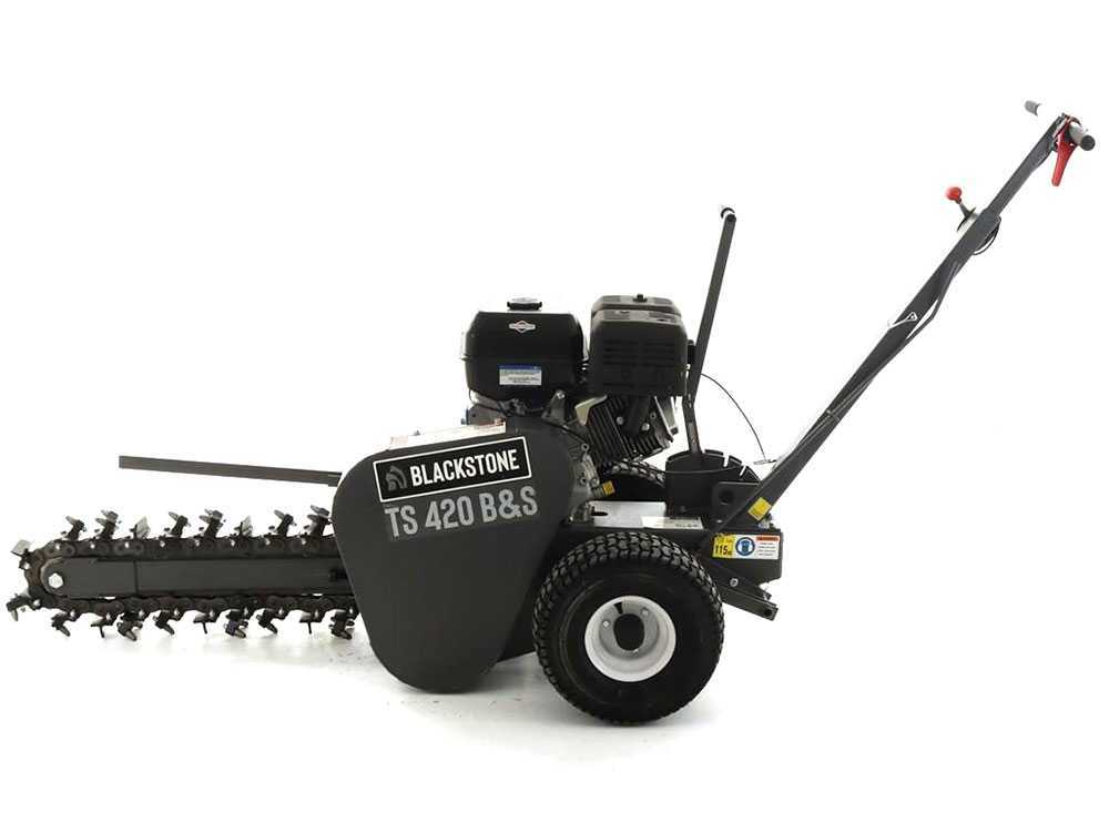 BlackStone TS 420 B&S - Grabenfräse - B&S XR2100 – Bild 4