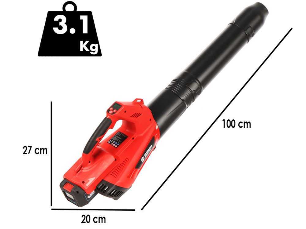 Blue Bird BL 23-800 - Akku-Laubbläser - 50.4 V 5 Ah