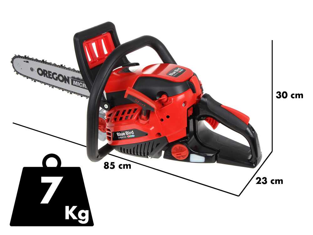 Blue Bird CSP 500 - Benzin-Kettensäge - Schwert45 cm