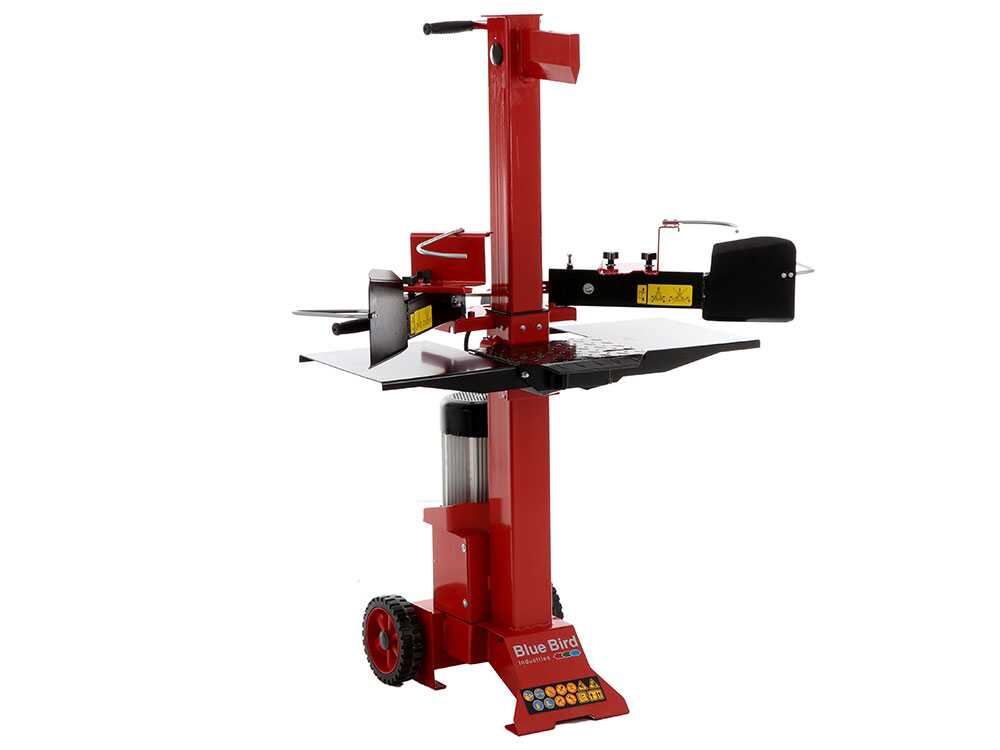 BLUE BIRD LOG SPLITTER LSE 7000 - Vertikaler elektrischer Holzspalter – Bild 3