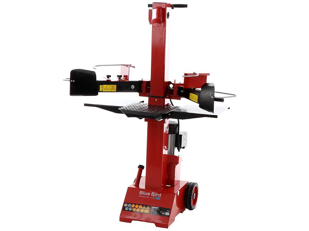 BLUE BIRD LOG SPLITTER LSE 8000 - Vertikaler Elektro-Holzspalter - 230 V – Bild 4