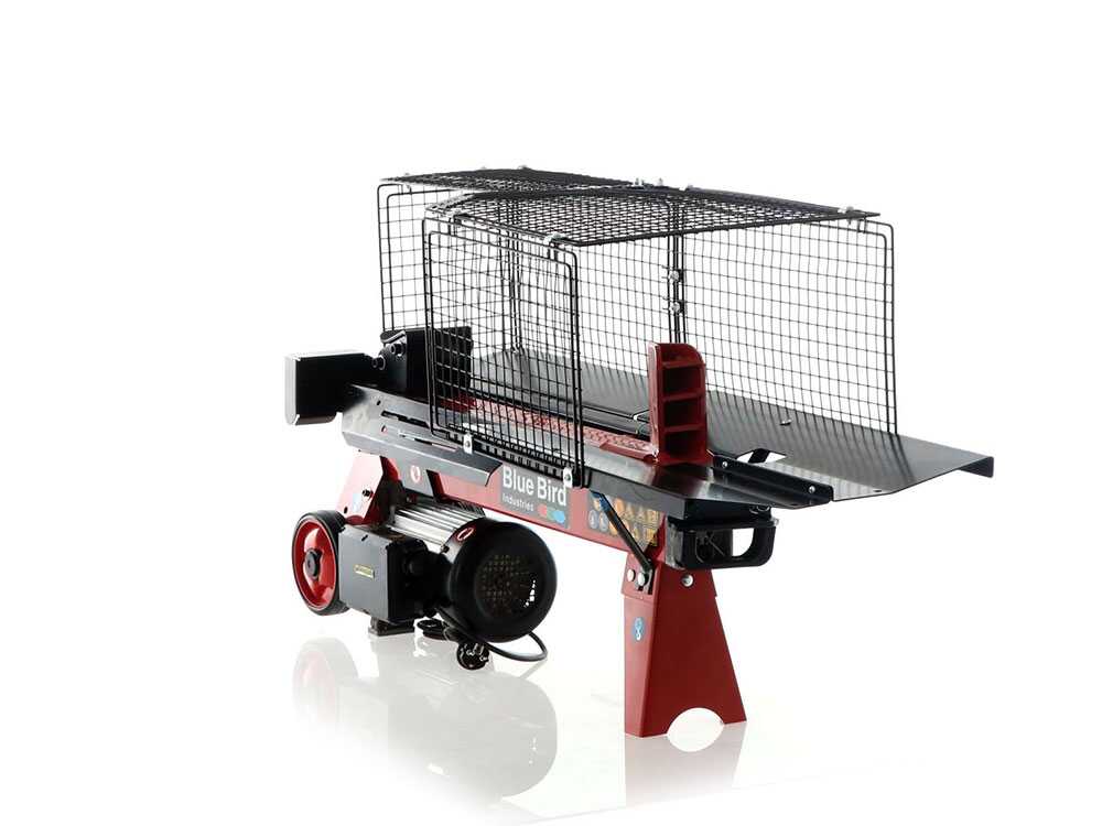 BLUE BIRD LSHE 7000 7T - Liegender Holzspalter - Elektromotor - 7 t Spaltkraft – Bild 3