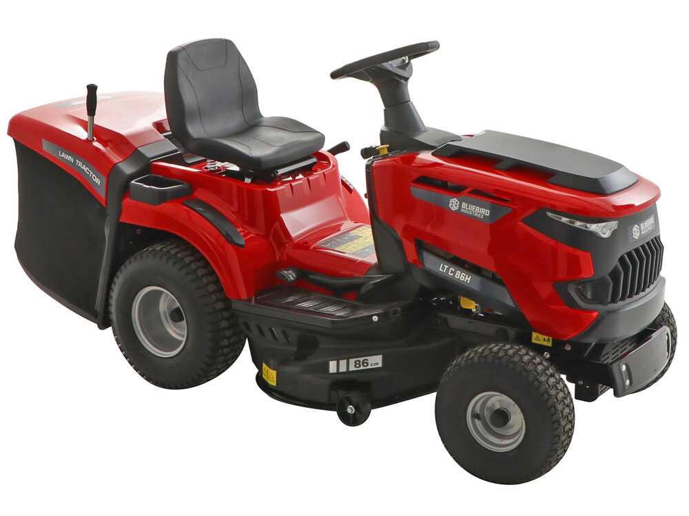 Blue Bird LT C 86H - Rasentraktor mit Hydrostatgetriebe - Fangkorb 245 L – Bild 3